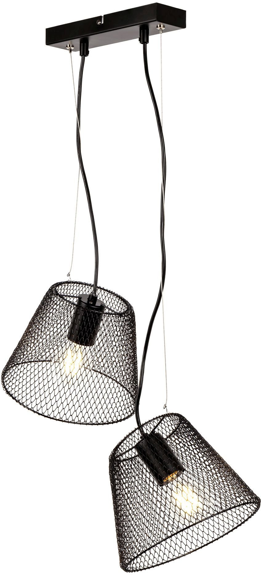 Светильник Hiper Grid H155-1 подвес. черный — миниатюра 3