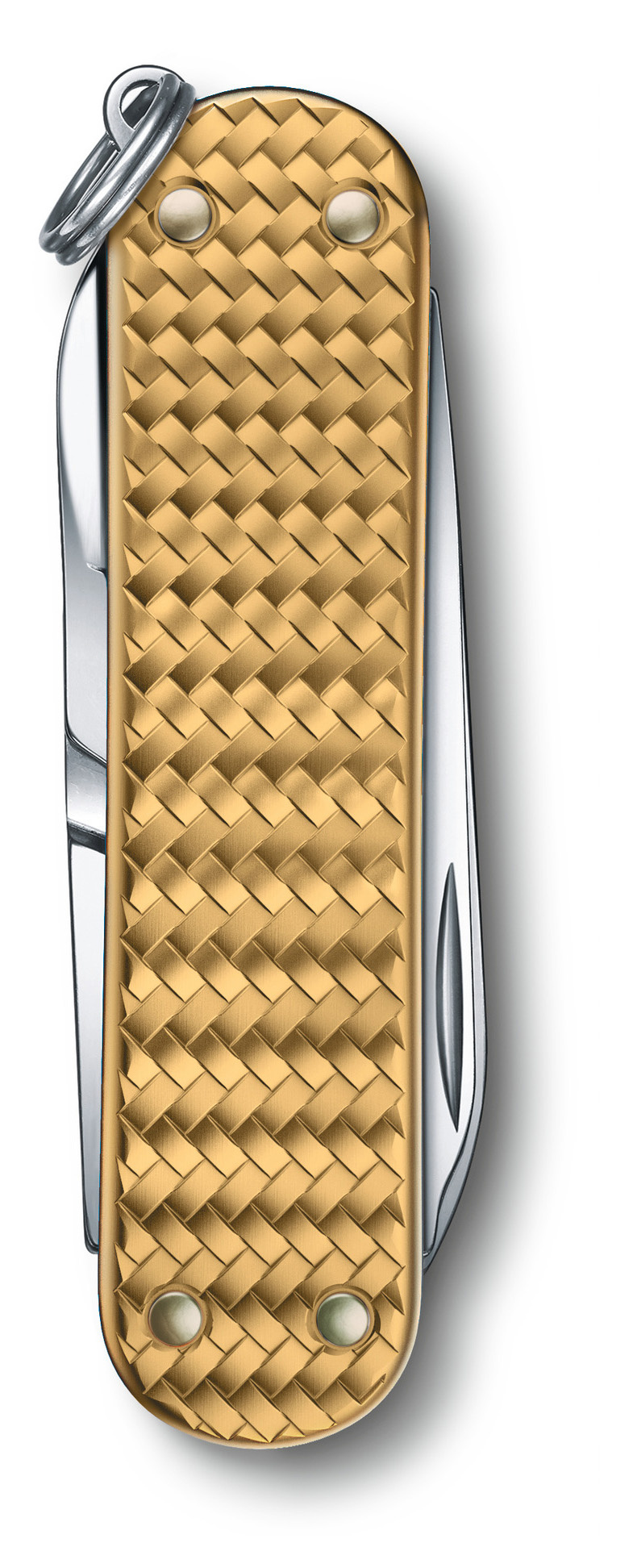 Нож перочинный Victorinox Classic Precious Alox (0.6221.408G) 58мм 5функц. золотистый подар.коробка — миниатюра 3