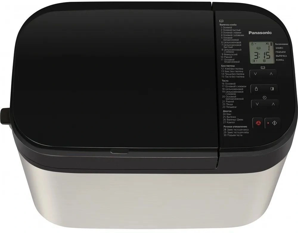 Хлебопечь Panasonic SD-YR2550STS 550Вт серебристый/черный — миниатюра 5