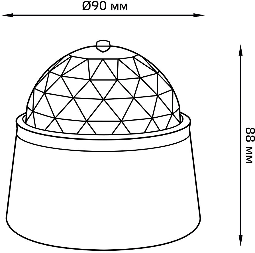 Ночник Gauss DIY0021 белый — миниатюра 3