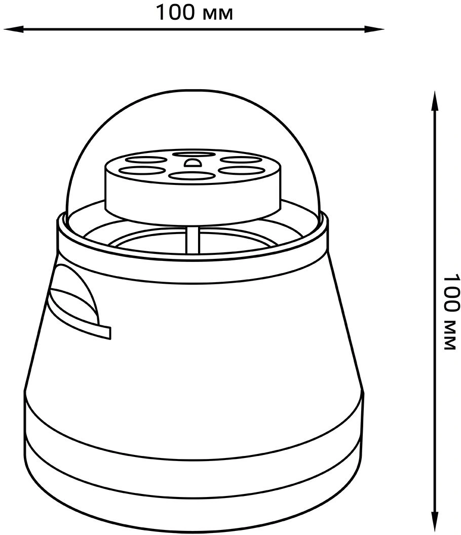 Ночник Gauss DIY0011 белый — миниатюра 2