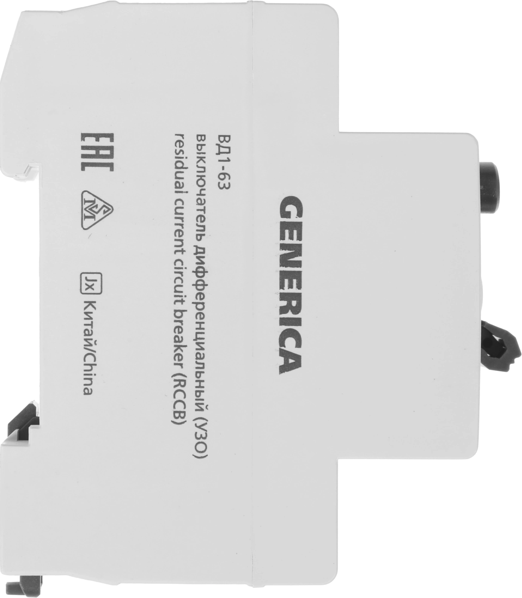 Выключатель дифф.тока УЗО IEK MDV15-2-032-030 ВД1-63 Generica 32A 4.5kA 30мА AC 2П 230В 2мод серый (упак.:1шт) — миниатюра 7