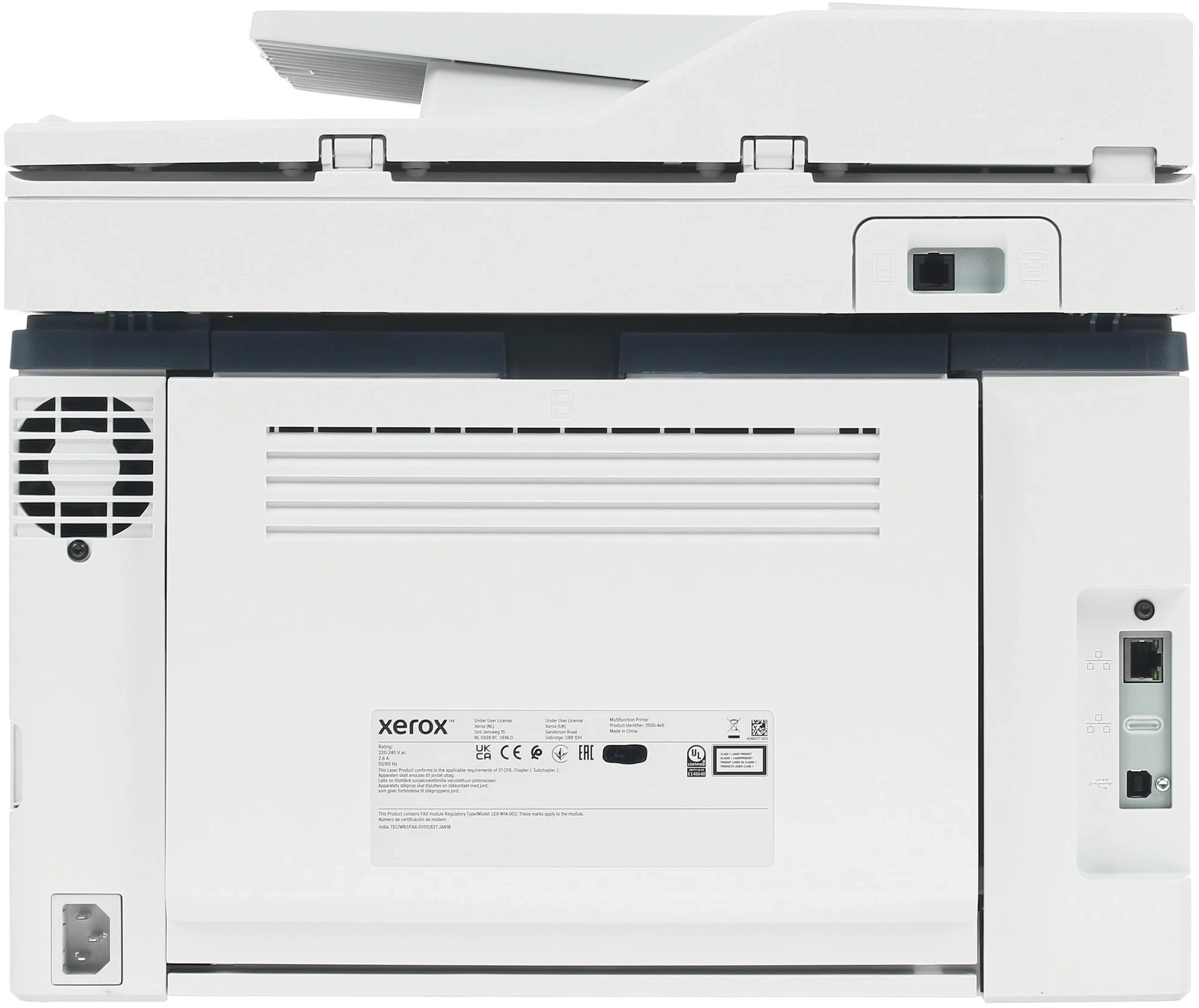 МФУ лазерный Xerox C235 (C235V_DNI) A4 Duplex Net WiFi белый — миниатюра 9