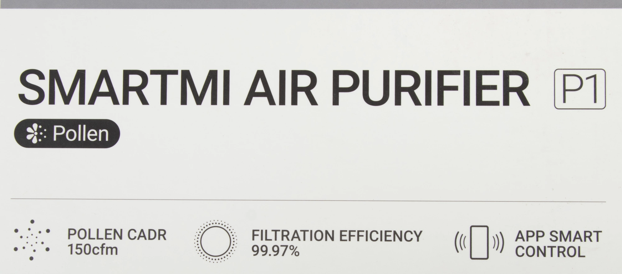 Воздухоочиститель Smartmi Air Purifier P1 30Вт серый (ZMKQJHQP11) — миниатюра 15