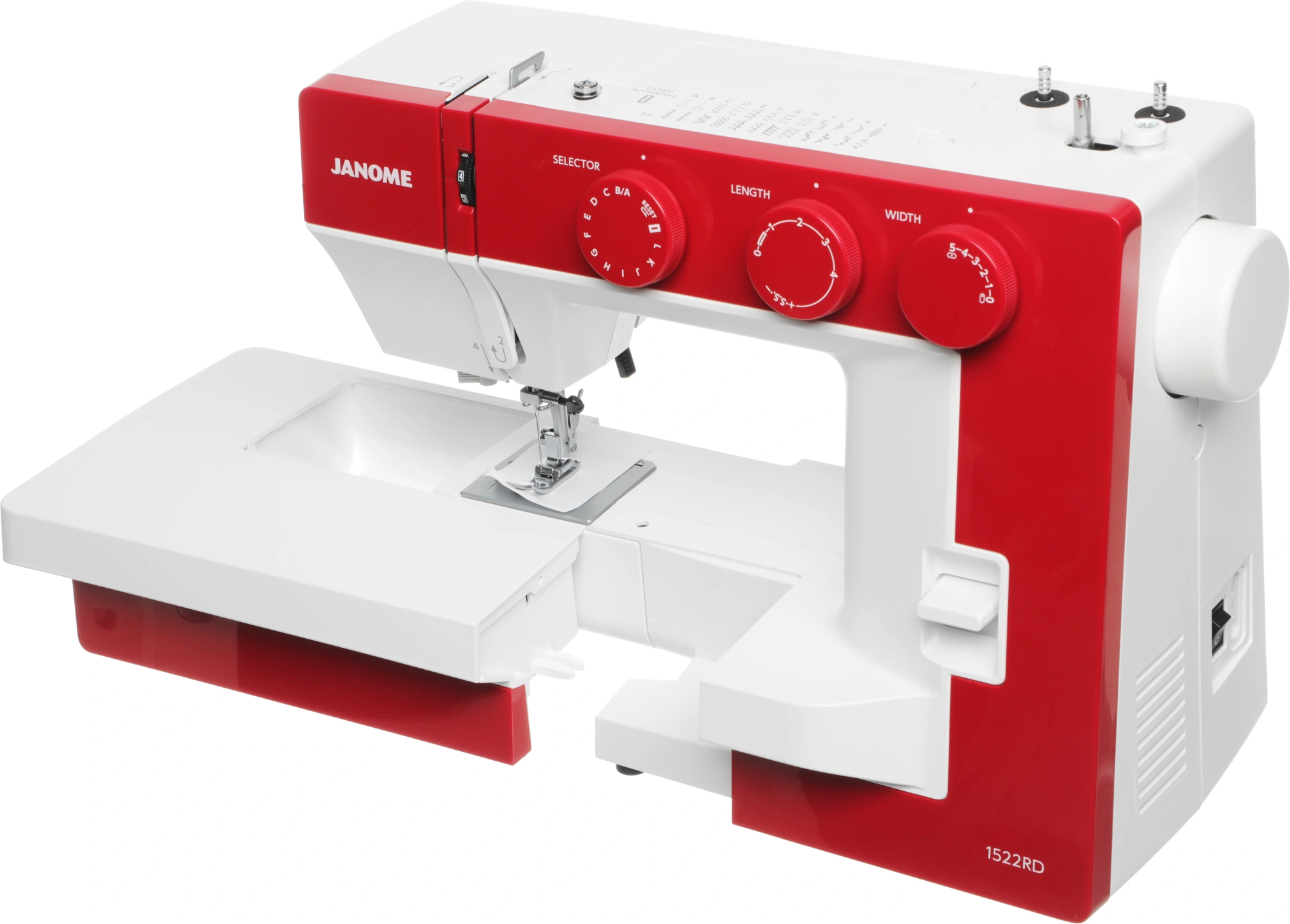 Швейная машина Janome 1522 RD белый — миниатюра 13