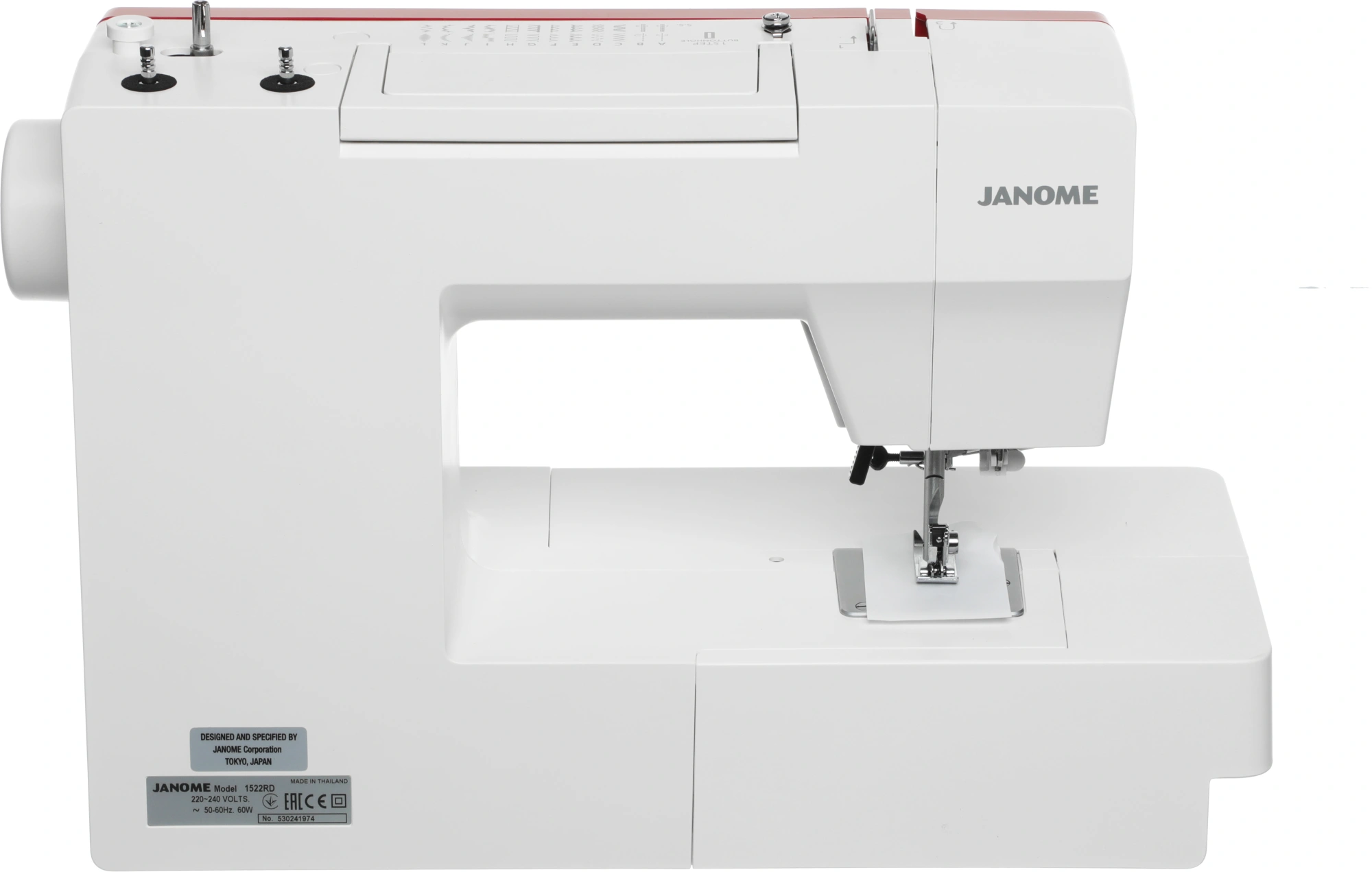 Швейная машина Janome 1522 RD белый — миниатюра 17