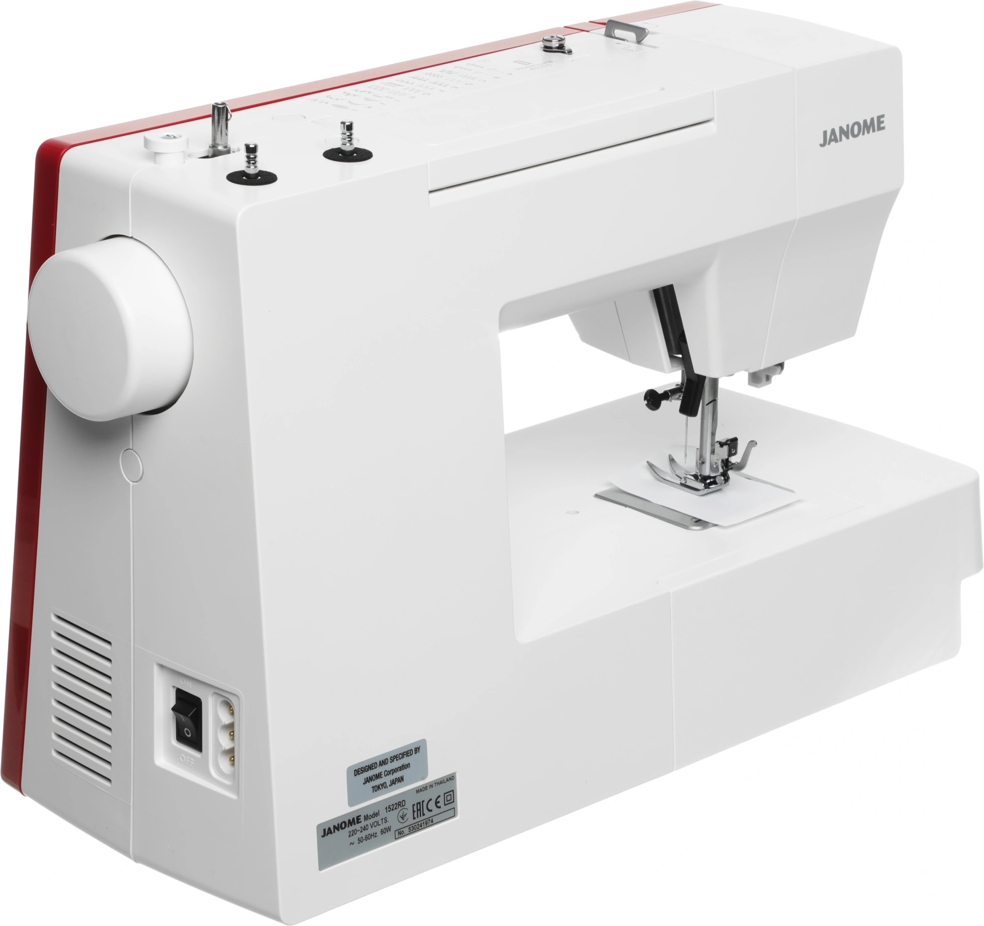 Швейная машина Janome 1522 RD белый — миниатюра 15