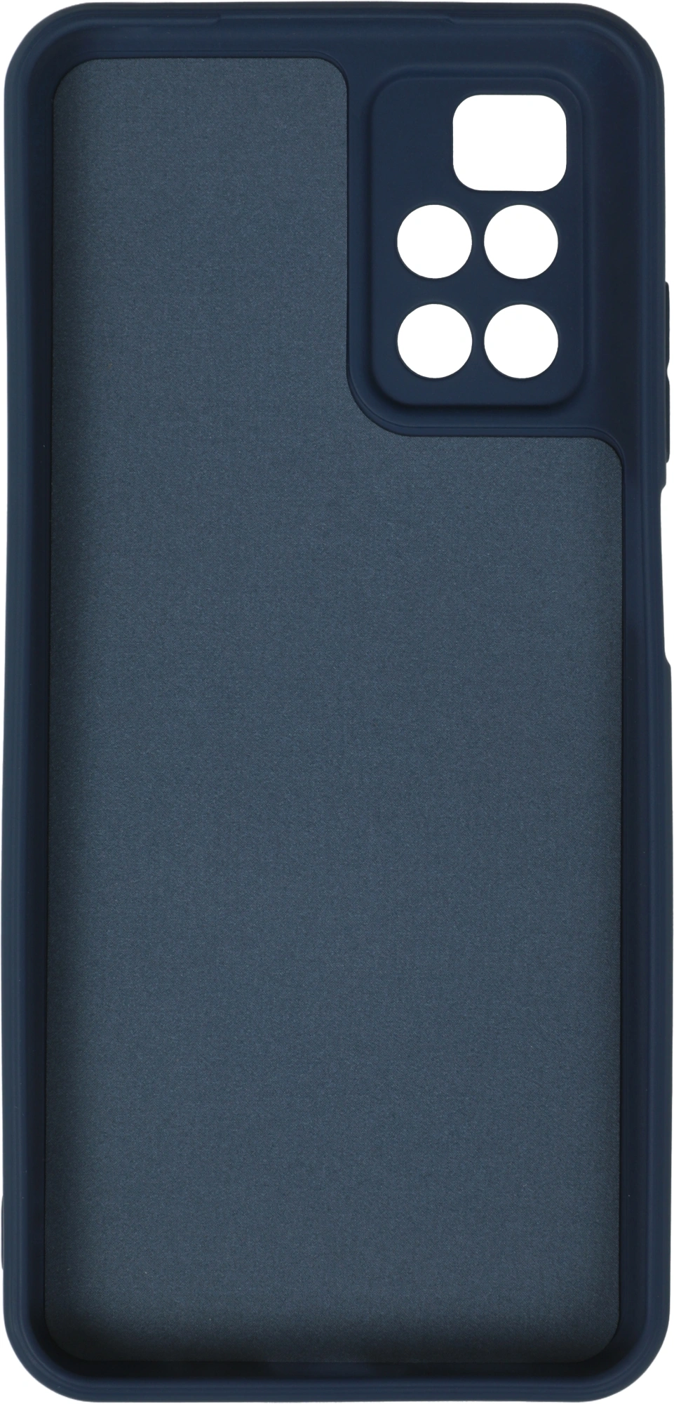 Чехол (клип-кейс) BoraSCO для Xiaomi Redmi 10 Microfiber Case синий (40473) — миниатюра 5