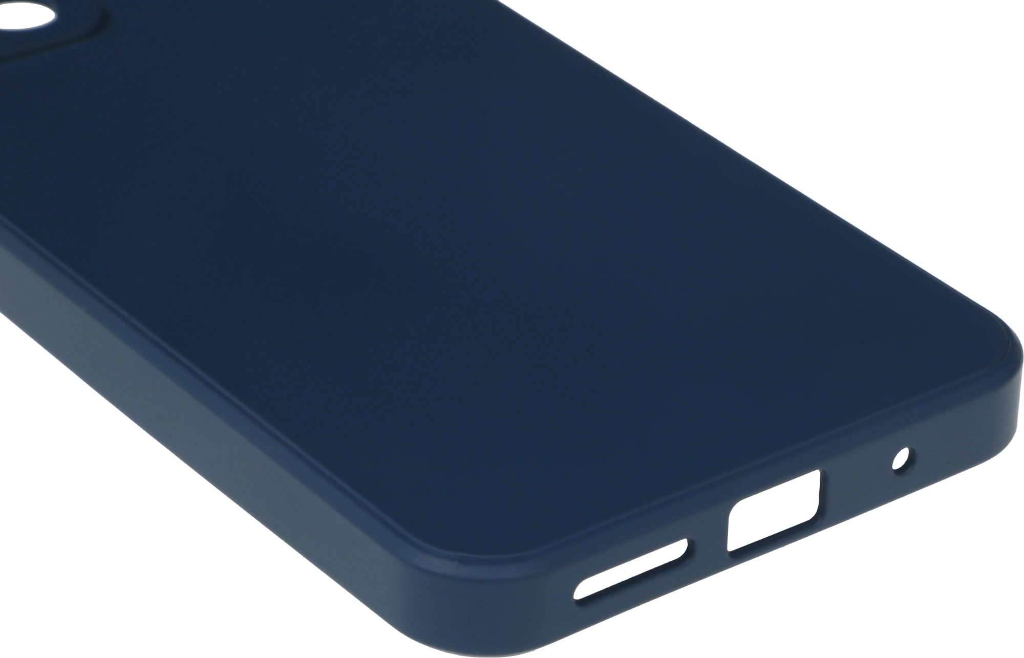 Чехол (клип-кейс) BoraSCO для Xiaomi Redmi 10 Microfiber Case синий (40473) — миниатюра 8
