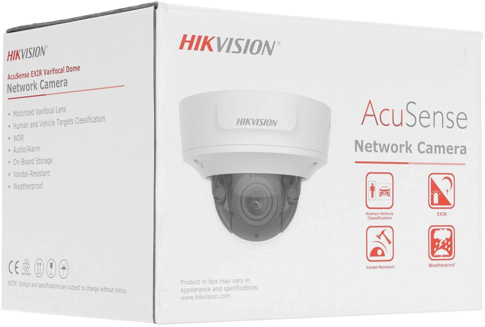 Камера видеонаблюдения IP Hikvision DS-2CD2783G2-IZS 2.8-12мм цв. корп.:белый — миниатюра 7