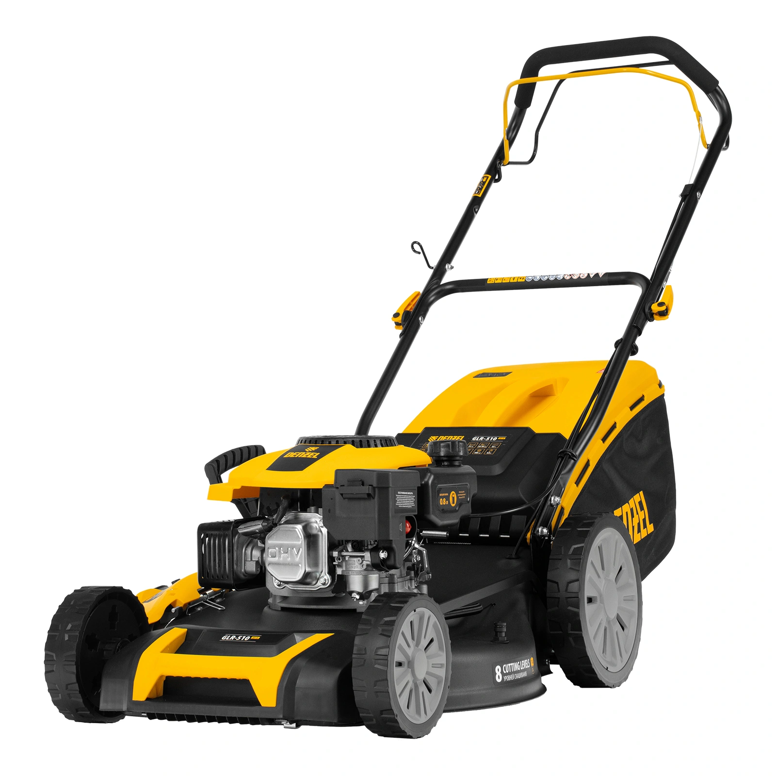 Газонокосилка роторная Denzel GLR-510SP-K (58804) — миниатюра 5
