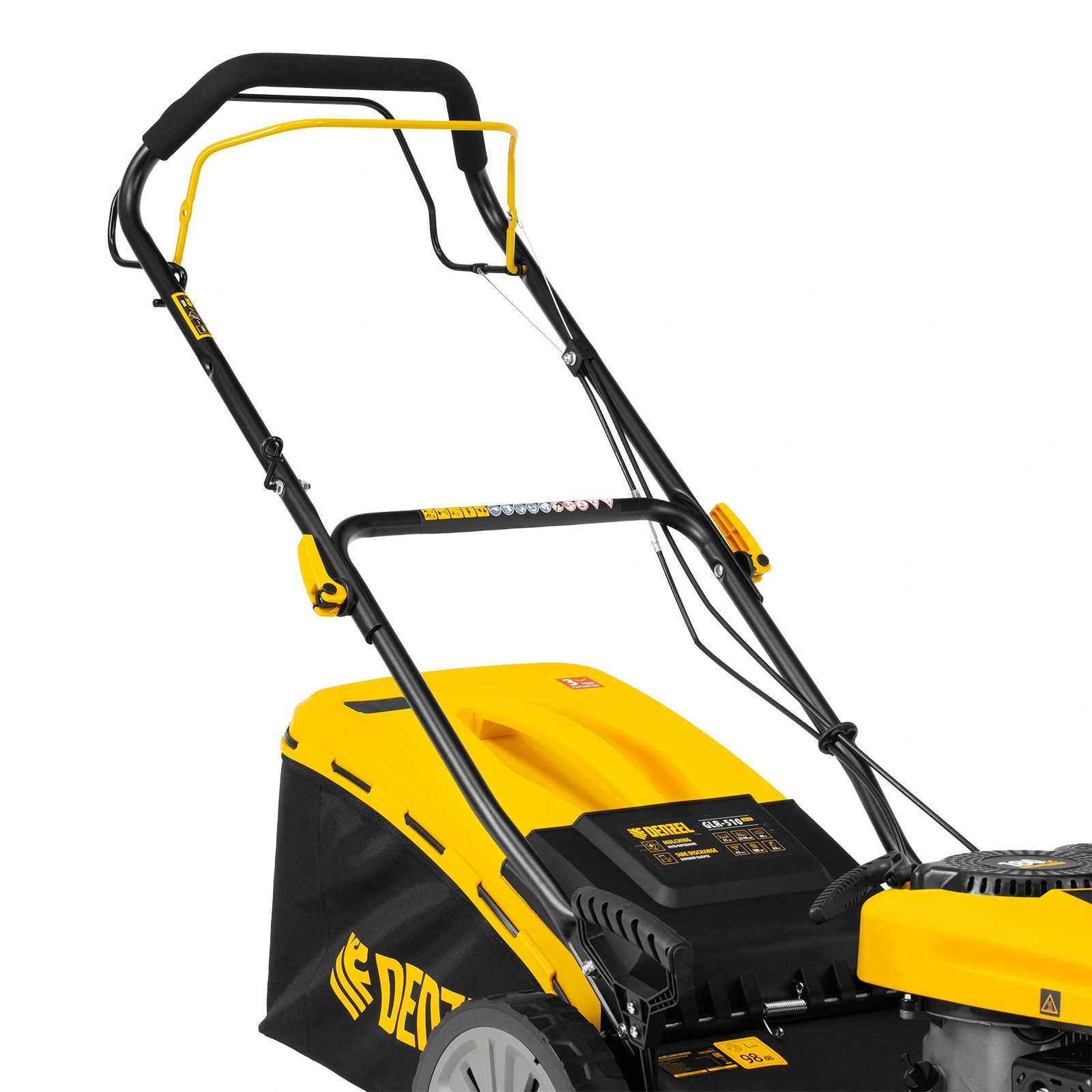 Газонокосилка роторная Denzel GLR-510SP-K (58804) — миниатюра 19