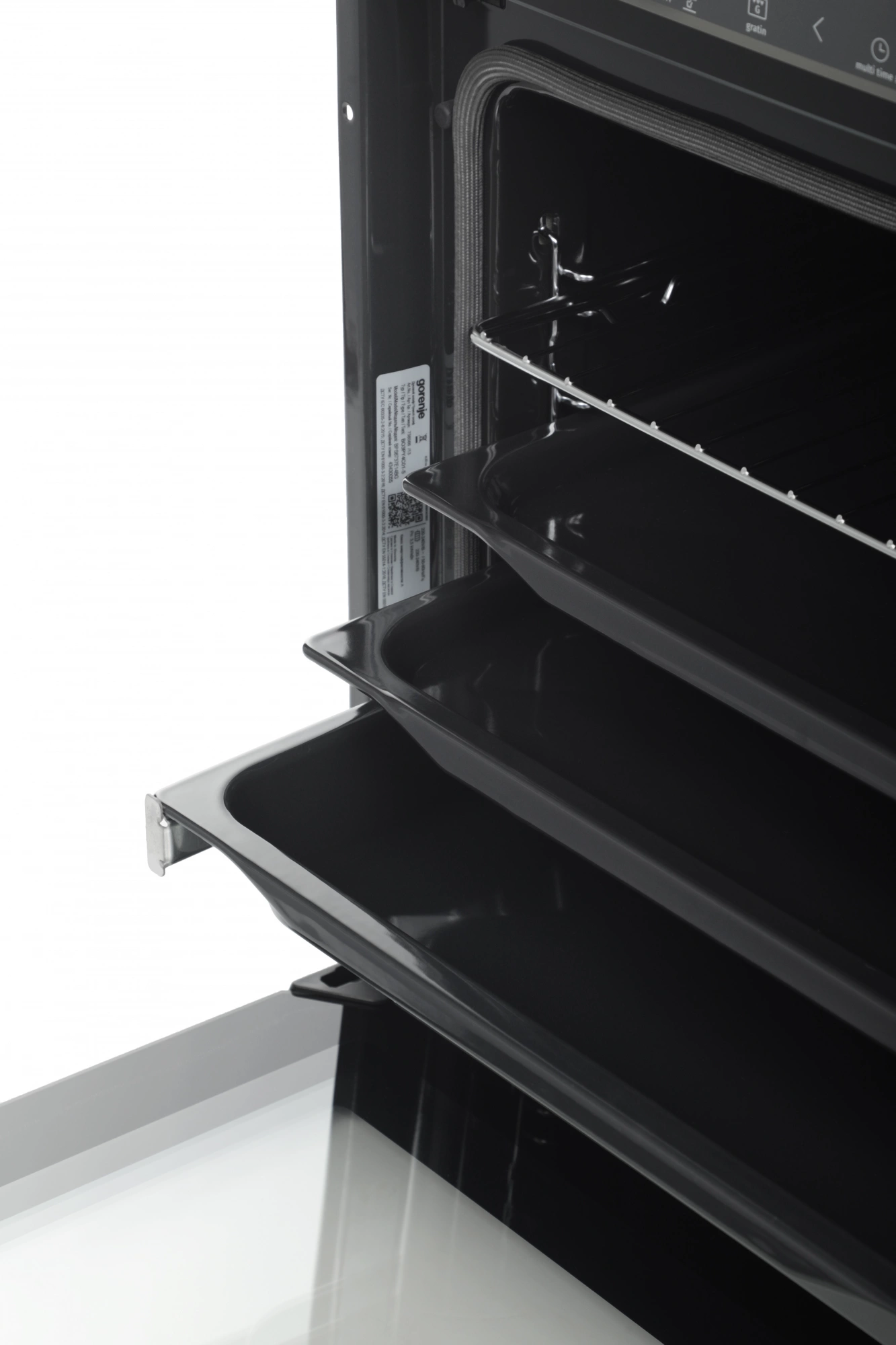 Духовой шкаф Электрический Gorenje BPS6737E14BG черный — миниатюра 13