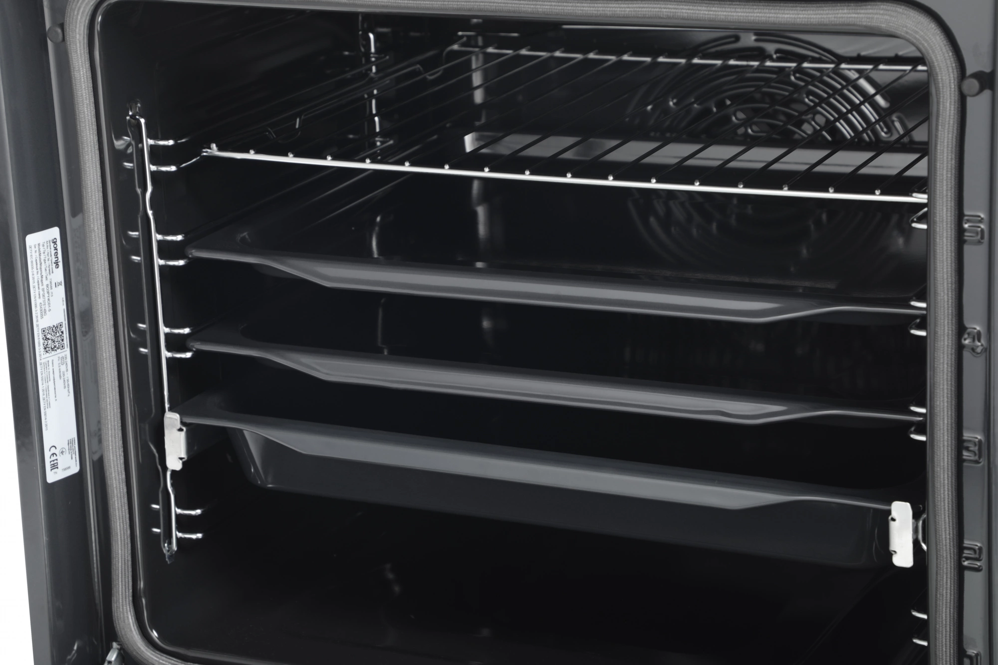 Духовой шкаф Электрический Gorenje BPS6737E14BG черный — миниатюра 14