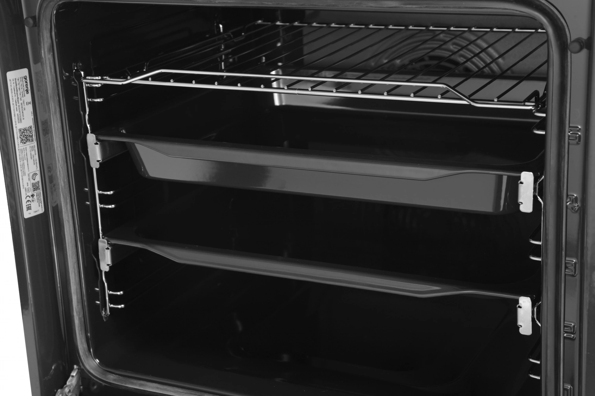 Духовой шкаф Электрический Gorenje BOSX6737E09BG черный — миниатюра 14