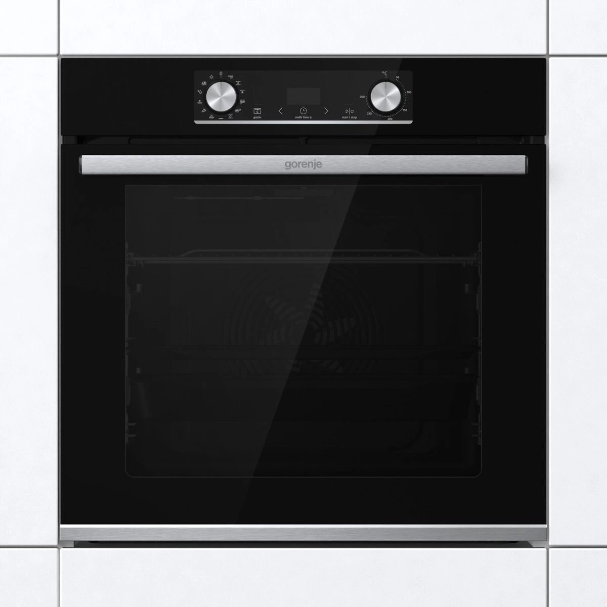 Духовой шкаф Электрический Gorenje BOSX6737E09BG черный — фото 1