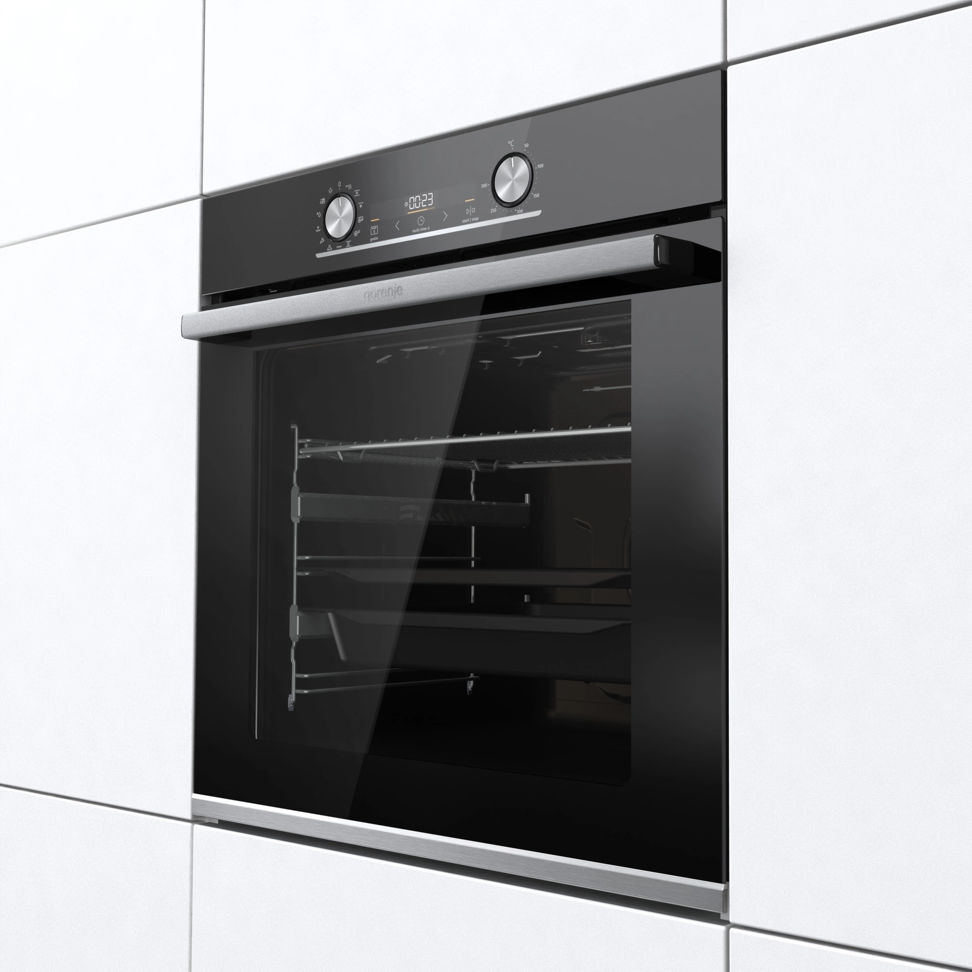 Духовой шкаф Электрический Gorenje BOSX6737E09BG черный — миниатюра 5