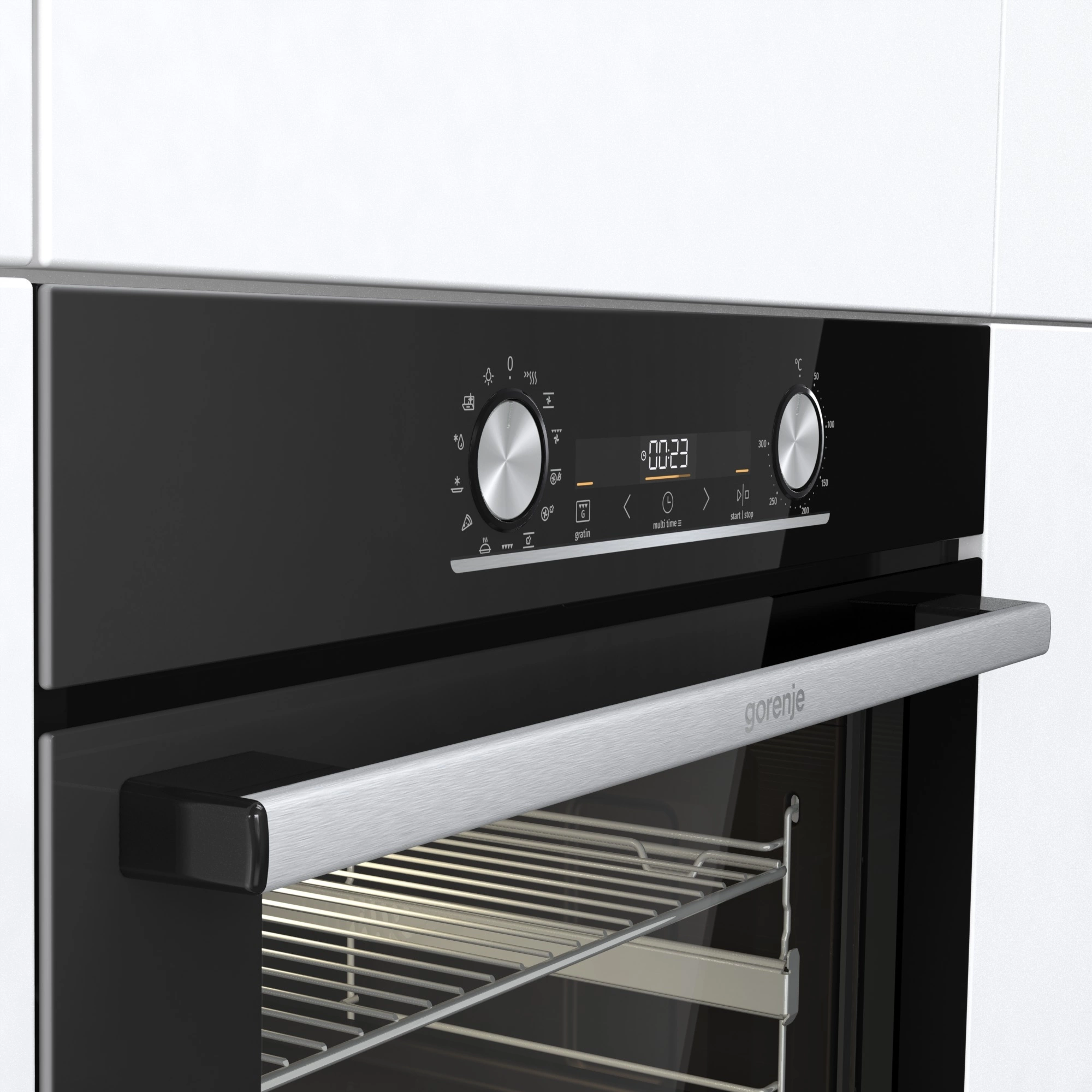Духовой шкаф Электрический Gorenje BOSX6737E09BG черный — миниатюра 6