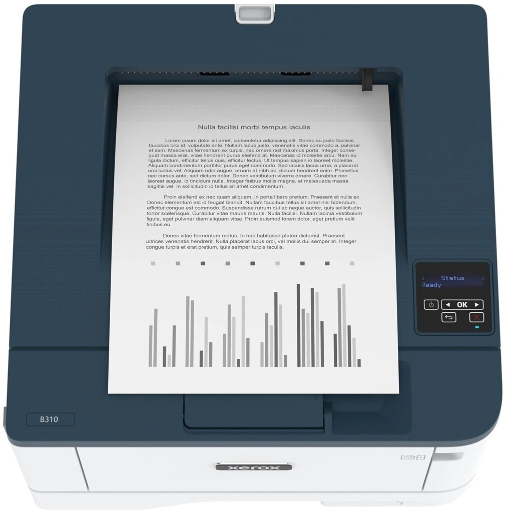 Принтер лазерный Xerox B310V_DNI A4 WiFi белый — миниатюра 4