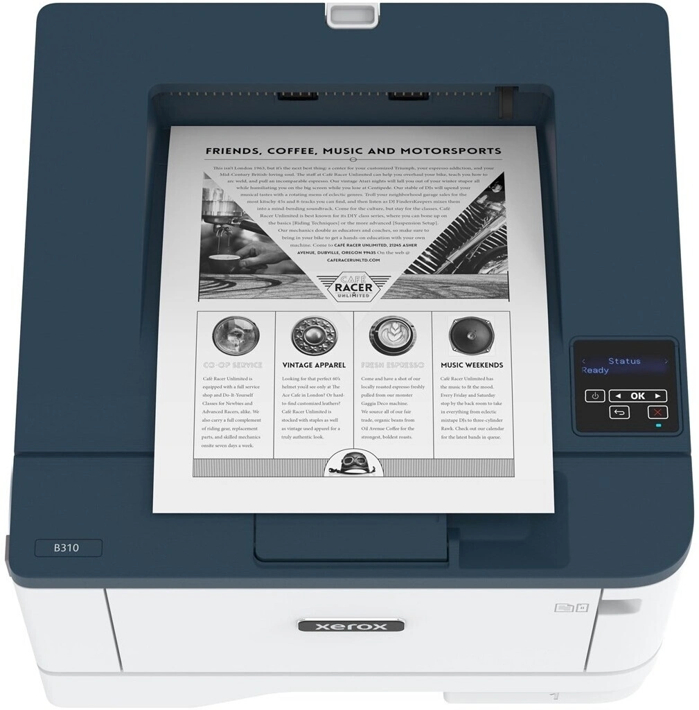 Принтер лазерный Xerox B310V_DNI A4 WiFi белый — миниатюра 5