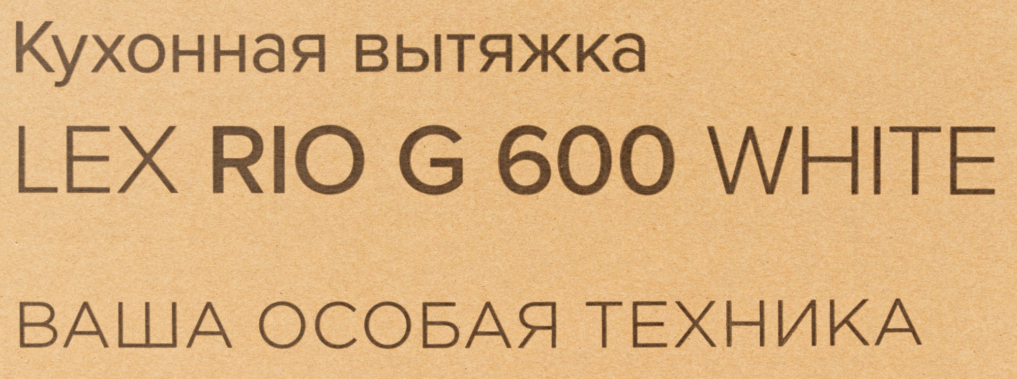 Вытяжка каминная Lex Rio G 600 белый управление: кнопочное (1 мотор) — миниатюра 12