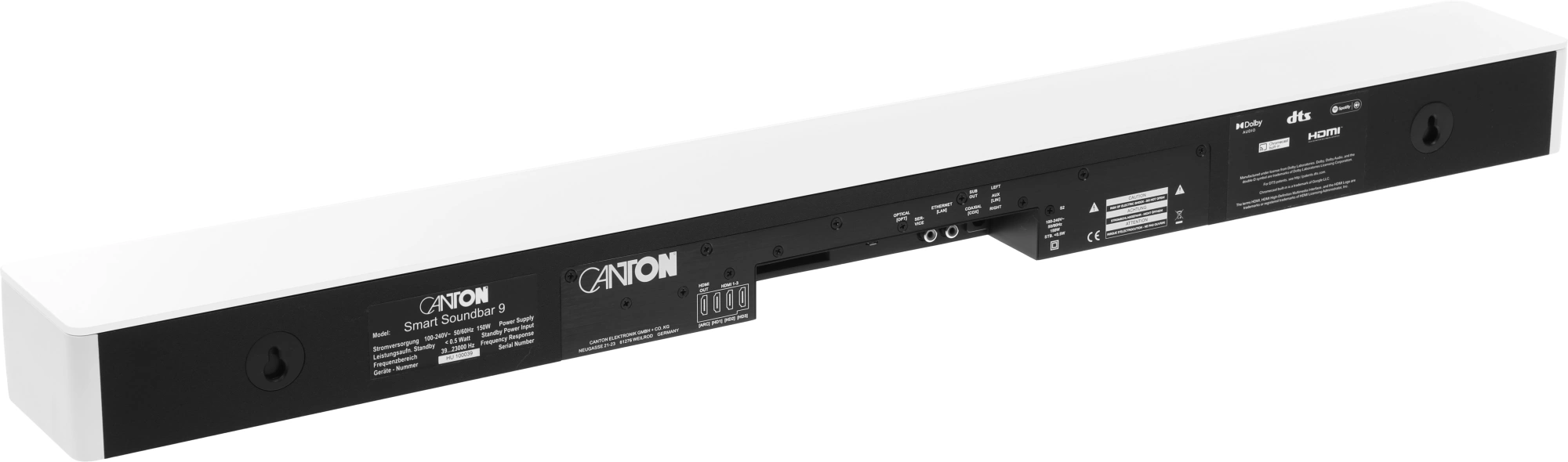 Саундбар Canton Smart Soundbar 9 2.1 300Вт белый — миниатюра 10