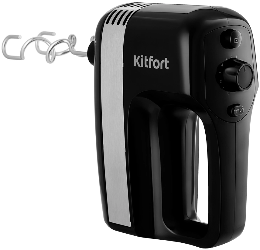 Миксер ручной Kitfort КТ-3066 400Вт черный — миниатюра 4
