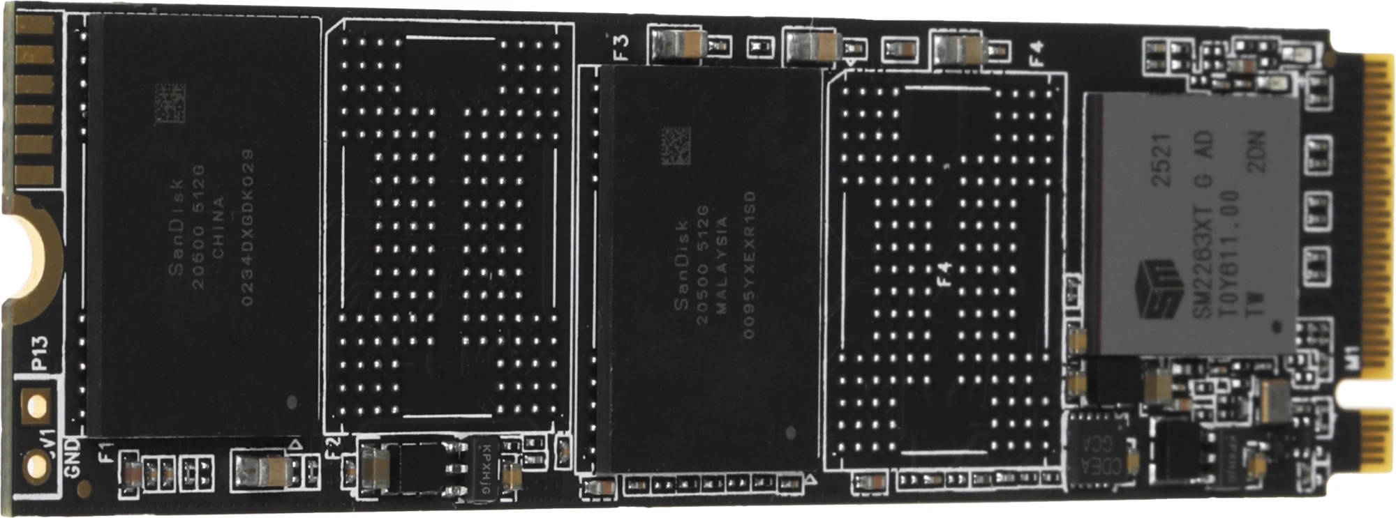 Накопитель SSD Digma PCIe 3.0 x4 1TB DGSM3001TS33T Mega S3 M.2 2280 — миниатюра 8