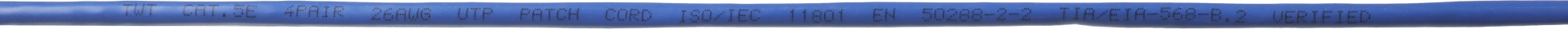 Патч-корд Lanmaster TWT-45-45-15-BL UTP RJ-45 вил.-вилка RJ-45 кат.5E 15м синий ПВХ (уп.:1шт) — миниатюра 4