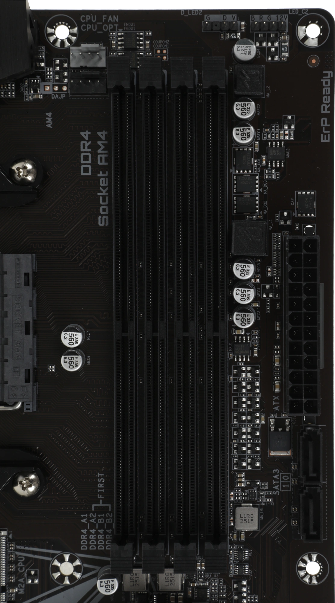 Материнская плата Gigabyte B550 GAMING X V2 Soc-AM4 AMD B550 4xDDR4 ATX AC`97 8ch(7.1) GbLAN RAID+DVI+HDMI — миниатюра 3