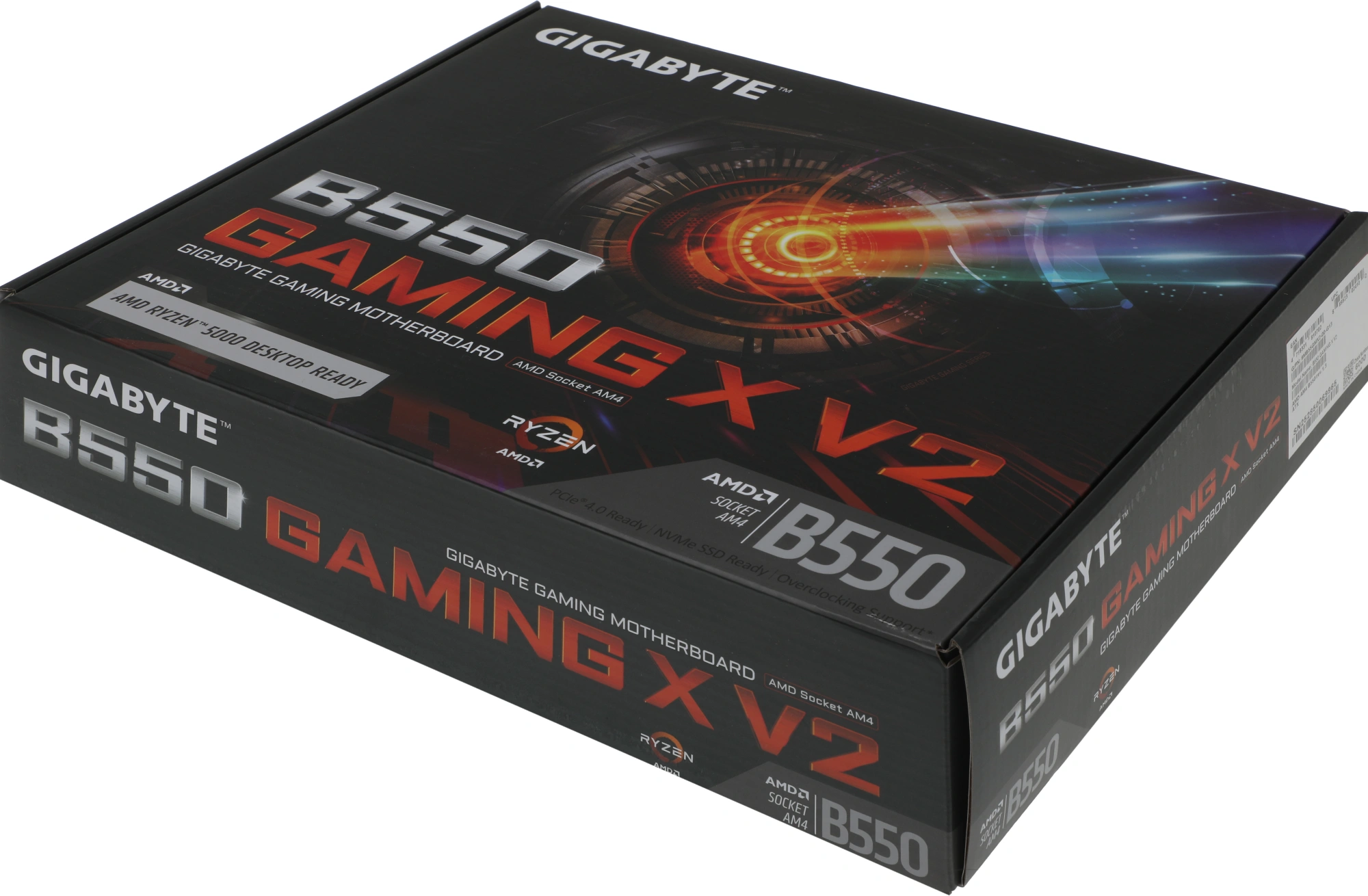 Материнская плата Gigabyte B550 GAMING X V2 Soc-AM4 AMD B550 4xDDR4 ATX AC`97 8ch(7.1) GbLAN RAID+DVI+HDMI — миниатюра 10
