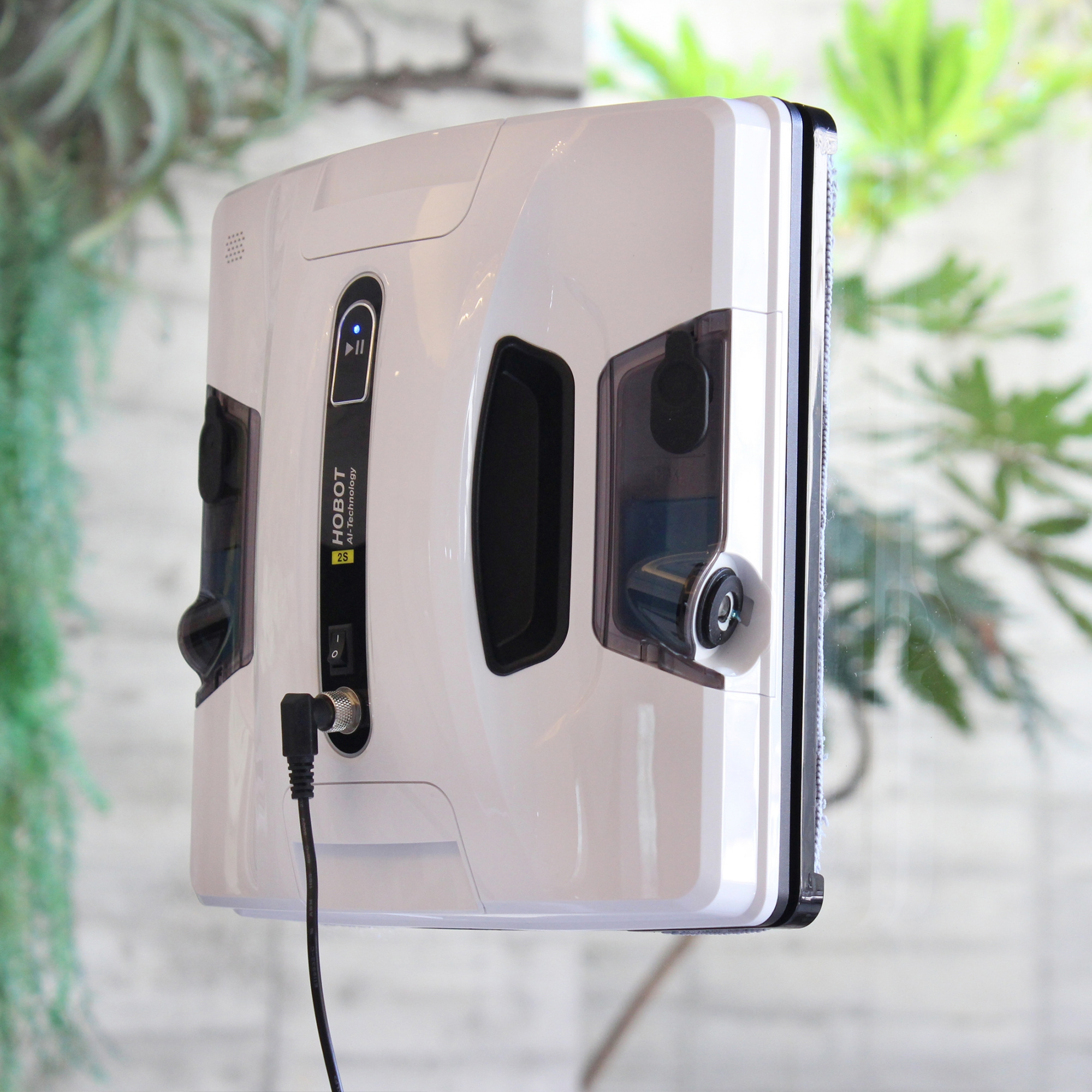 Мойщик окон Hobot 2S Ultrasonic шир.скреб.:240мм пит.:от сети белый — миниатюра 13