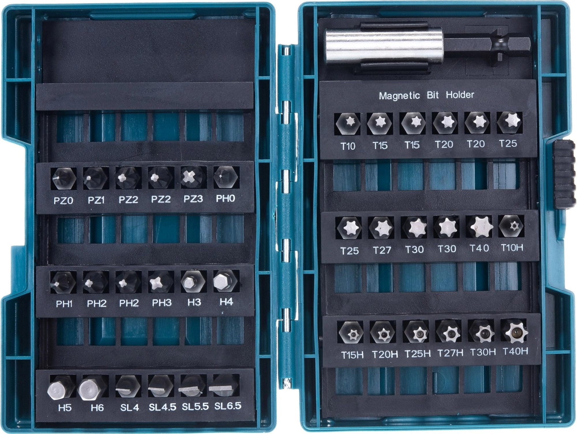 Набор бит Makita B-28606 (37пред.) для шуруповертов — миниатюра 2