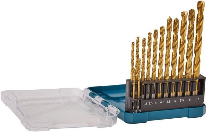 Набор сверл Makita D-72855 по металлу (13пред.) для дрелей — миниатюра 2