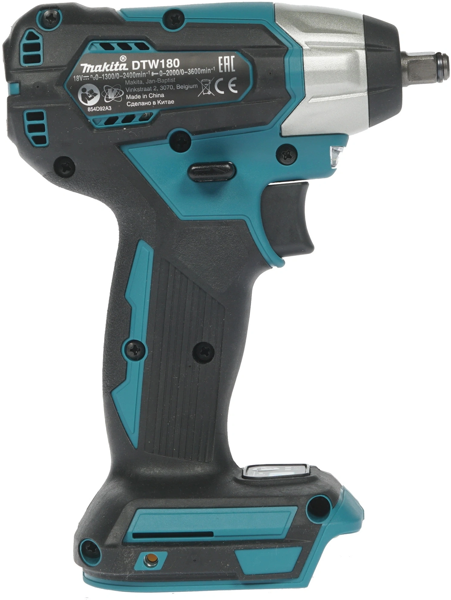 Гайковерт Makita DTW180Z аккум. патрон:квад.3/8" — миниатюра 4