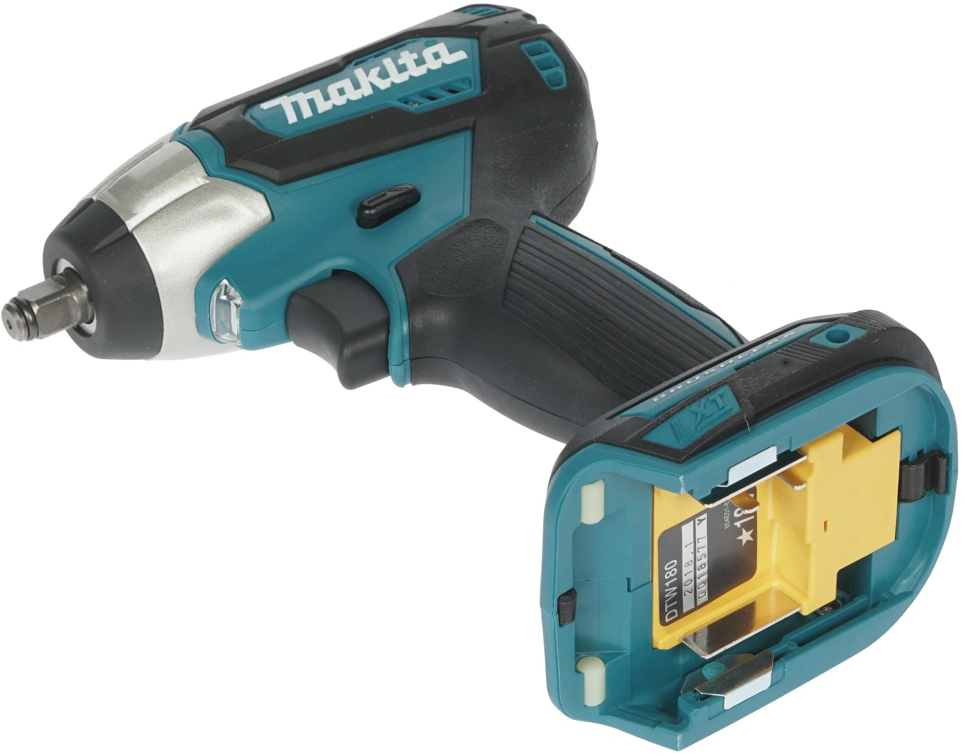 Гайковерт Makita DTW180Z аккум. патрон:квад.3/8" — миниатюра 6