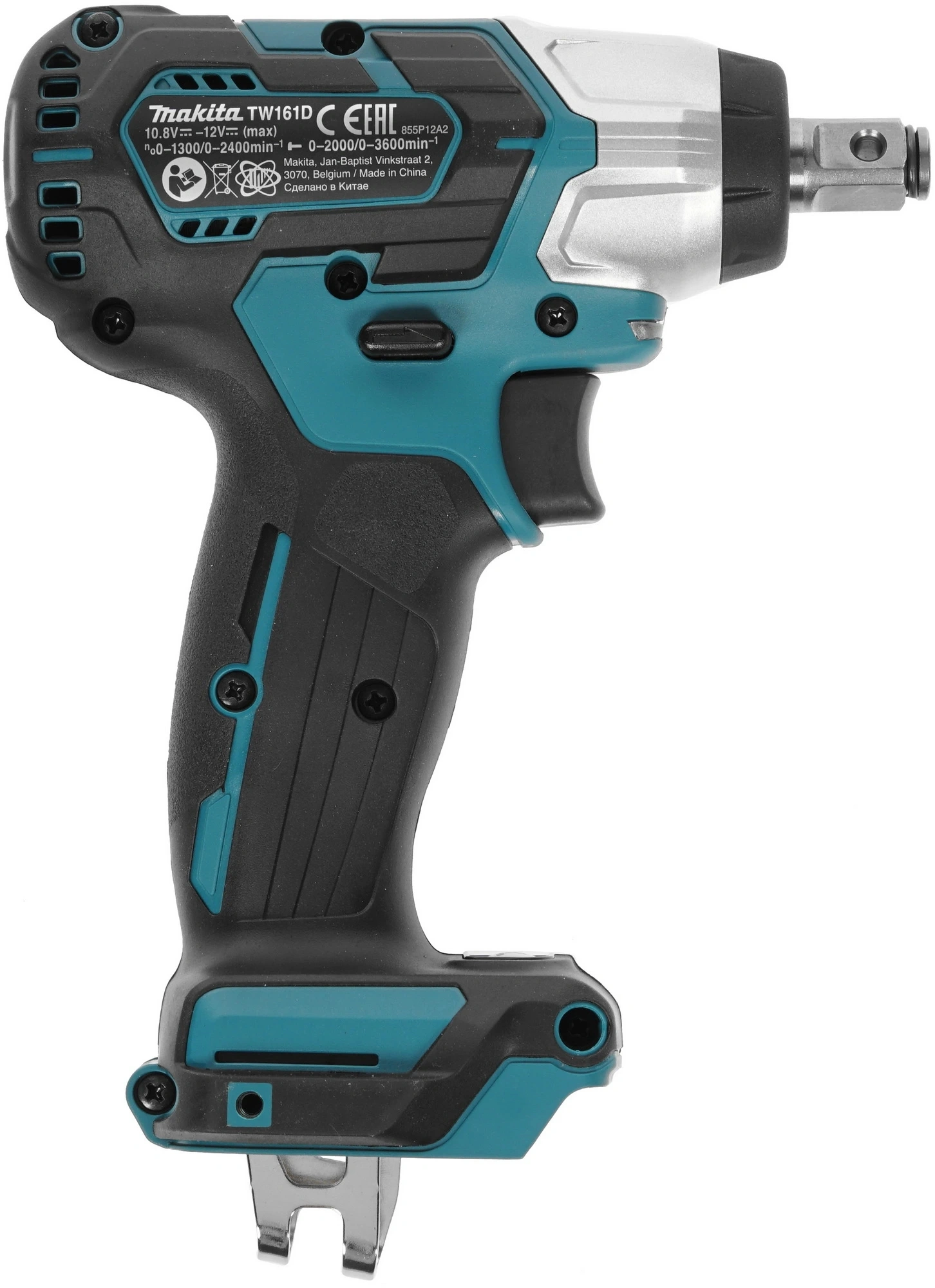 Гайковерт Makita TW161DZ аккум. патрон:квад.3/8" (кейс в комплекте) — миниатюра 4
