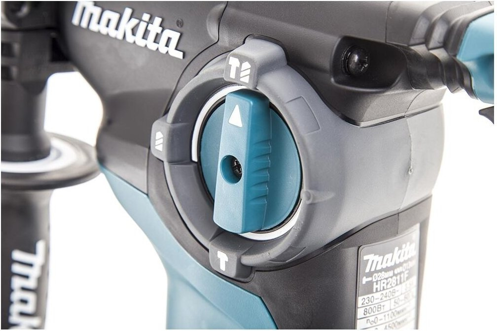 Перфоратор Makita HR2811F патрон:SDS-plus уд.:2.8Дж 800Вт (кейс в комплекте) — миниатюра 3