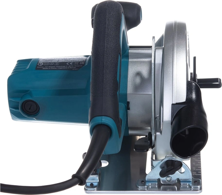 Циркулярная пила (дисковая) Makita HS7611K 1600Вт (ручная) D диска.:190мм — миниатюра 6