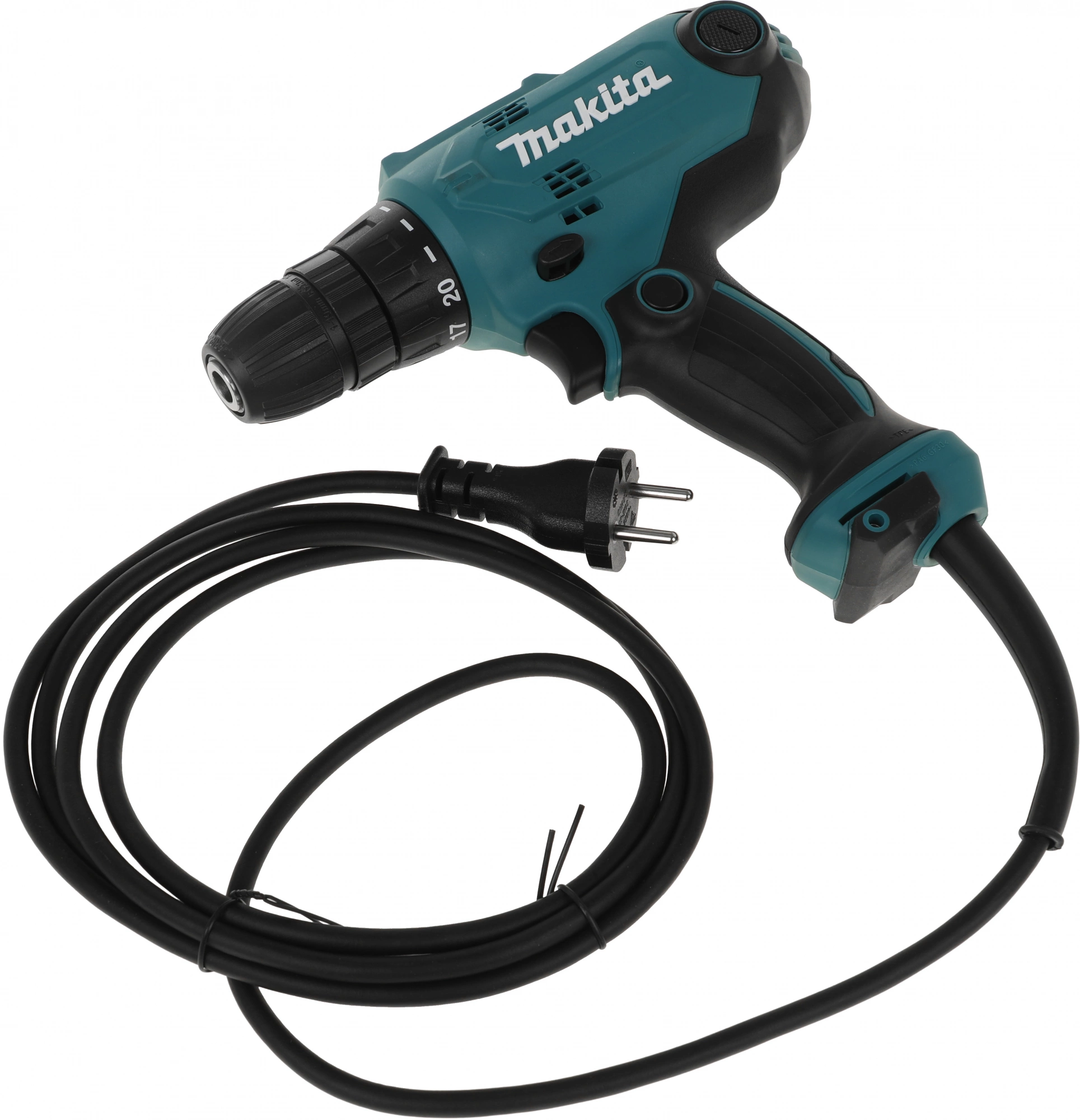 Дрель-шуруповерт Makita DF0300 320Вт патрон:быстрозажимной — миниатюра 4