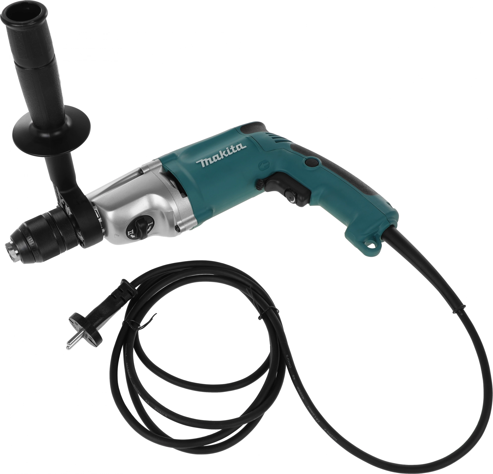 Дрель безударная Makita DP4011 720Вт патрон:быстрозажимной реверс — миниатюра 4