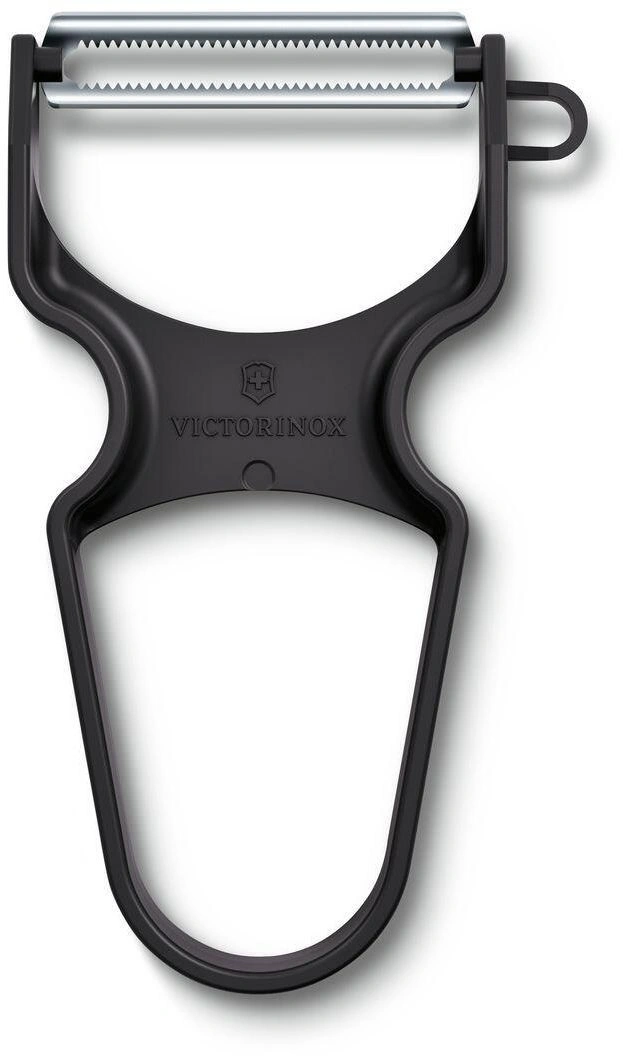Овощечистка для овощей и фруктов Victorinox Rapid черный упак.:европодвес (6.0933.3) — миниатюра 2