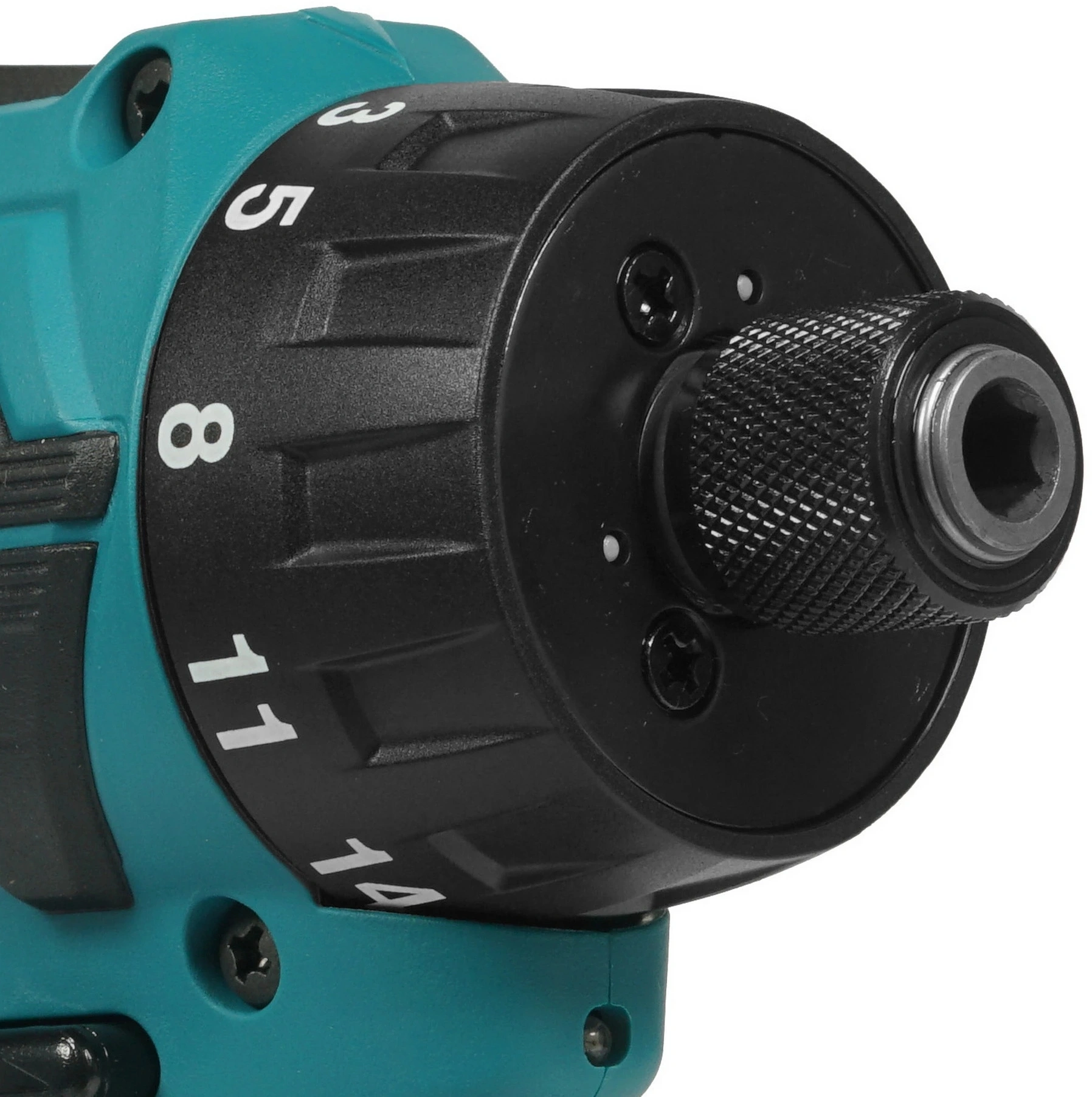 Дрель-шуруповерт Makita DF033DWAE аккум. патрон:шестигр.1/4" (кейс в комплекте) — миниатюра 5