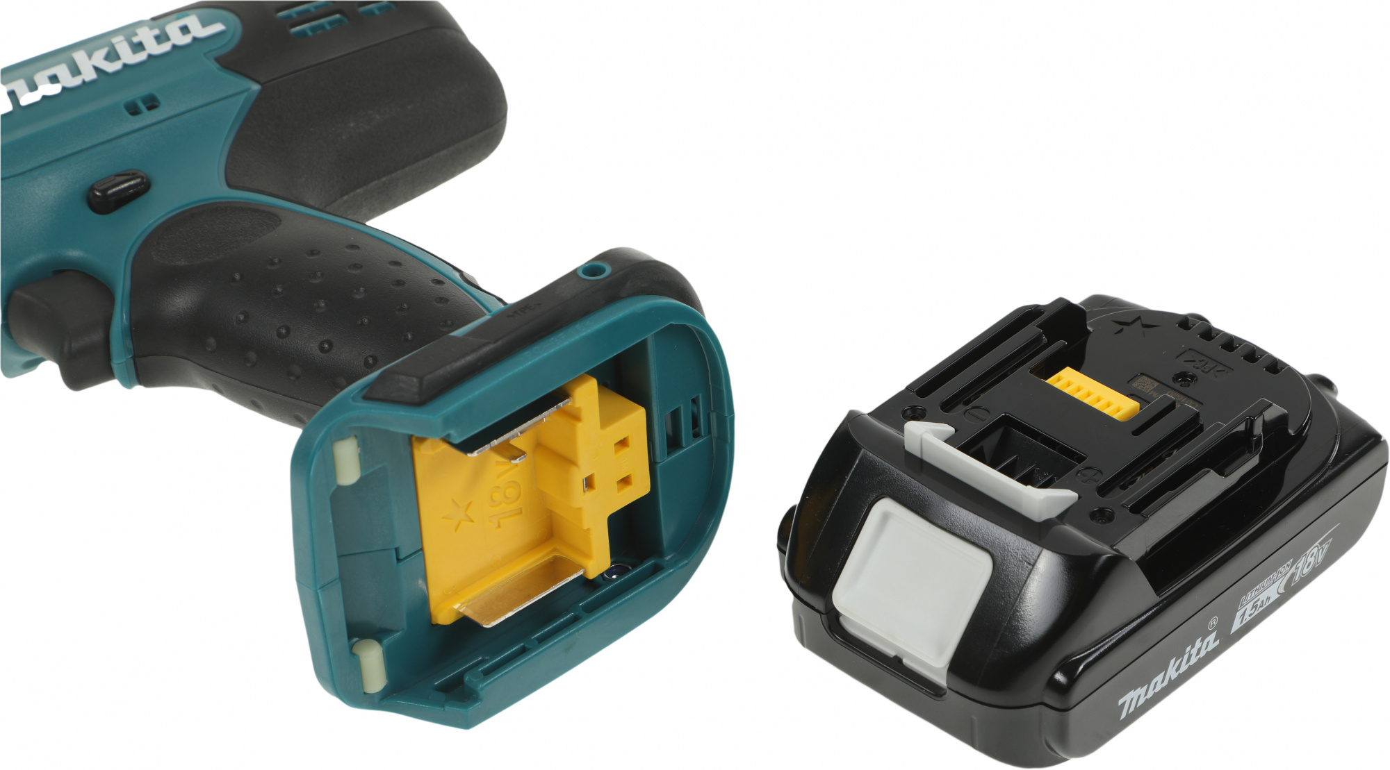 Дрель-шуруповерт Makita DDF453SYX5 аккум. патрон:быстрозажимной — миниатюра 21