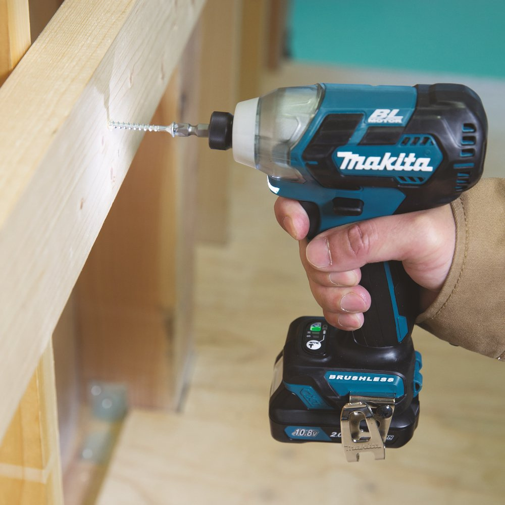 Шуруповерт Makita TD111DZ аккум. патрон:шестигр.1/4" — миниатюра 2