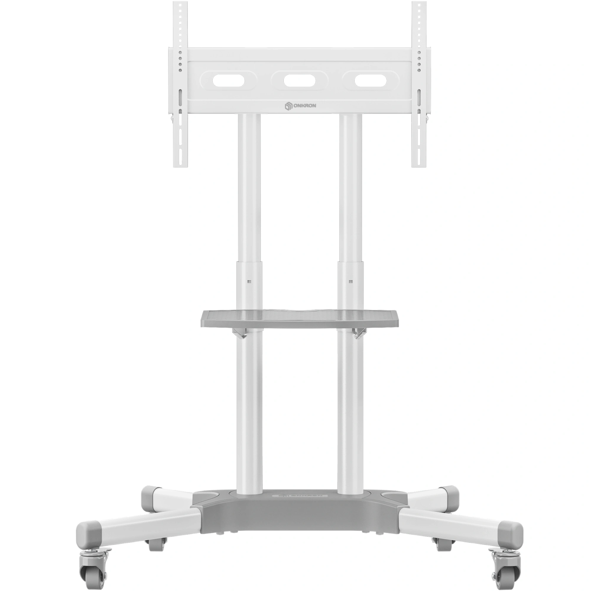 Стойка для телевизора Onkron TS1351 белый 32"-65" макс.50кг напольный мобильный