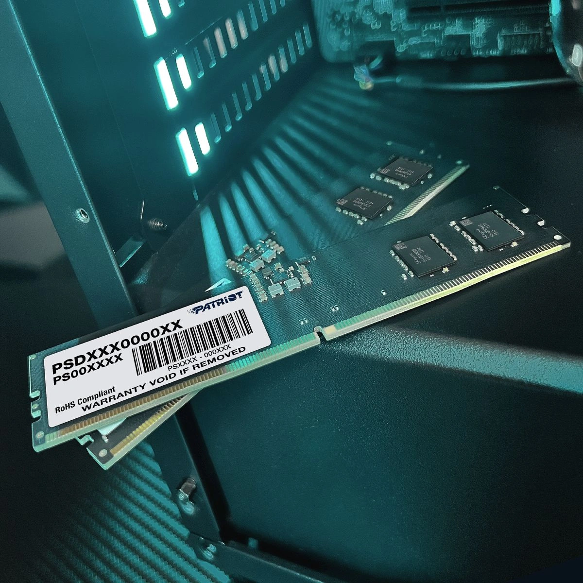 Память DDR5 2x16GB 4800MHz Patriot PSD532G4800K Signature RTL Gaming PC5-38400 CL40 DIMM UDIMM 288-pin 1.1В Ret — миниатюра 2