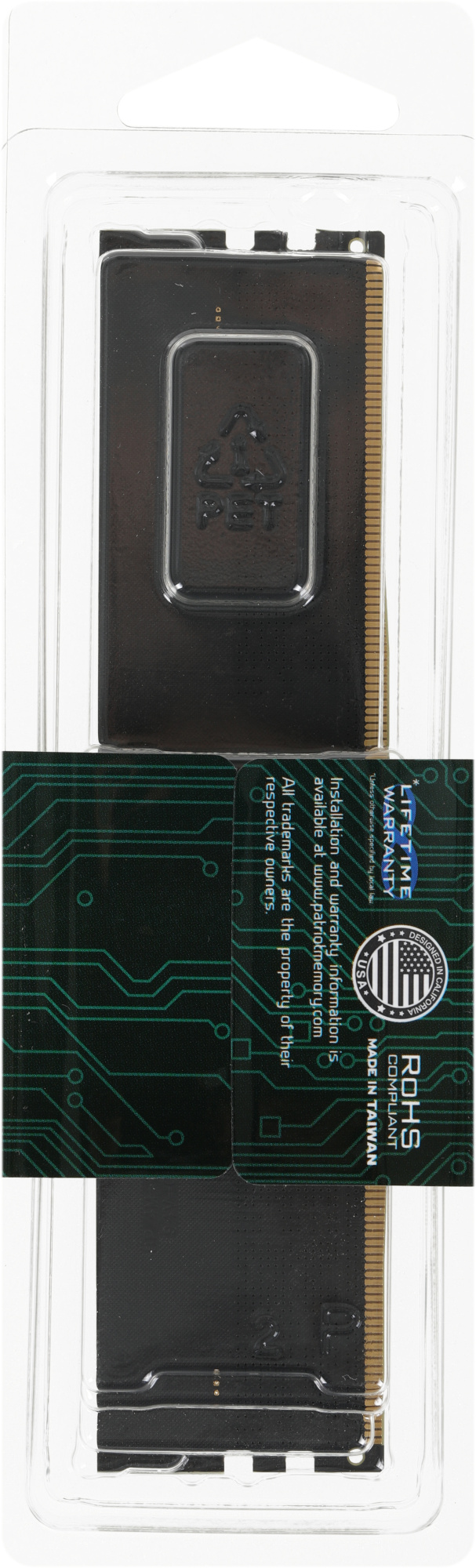 Память DDR5 16GB 4800MHz Patriot PSD516G480081 Signature RTL PC5-38400 CL40 DIMM UDIMM 288-pin 1.1В single rank Ret — миниатюра 6