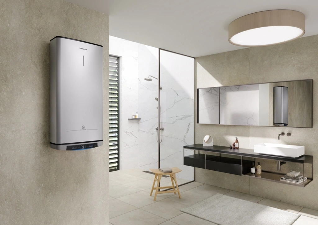 Водонагреватель Ariston Velis Lux Inox PW ABSE WIFI 50 2.5кВт 50л электрический настенный/серый — миниатюра 9