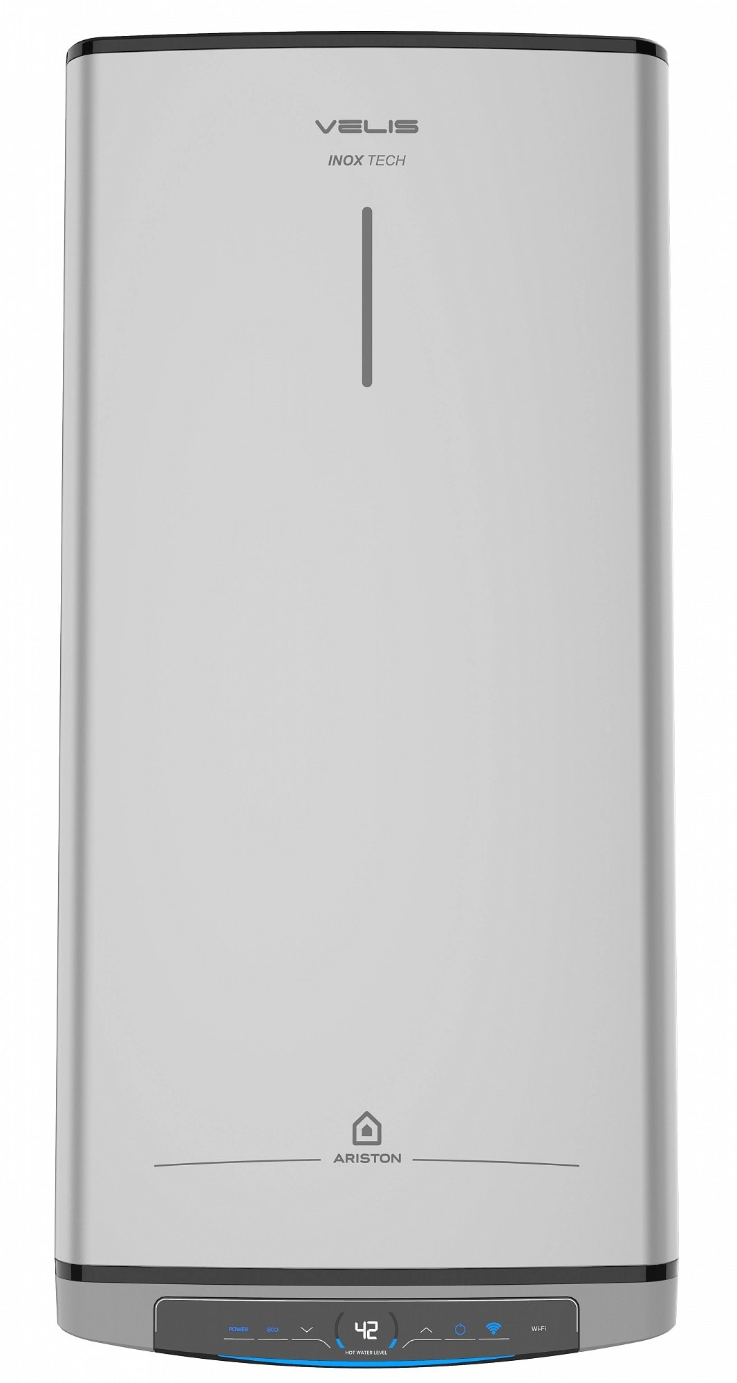 Водонагреватель Ariston Velis Lux Inox PW ABSE WIFI 80 2.5кВт 80л электрический настенный/серый — фото 1